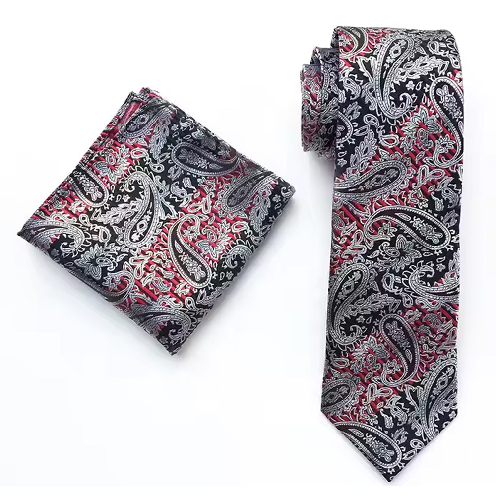 Premium men's tie and pocket square
Matching tie and pocket square for weddings
Men's fashion accessories
Sophisticated tie and pocket square combo