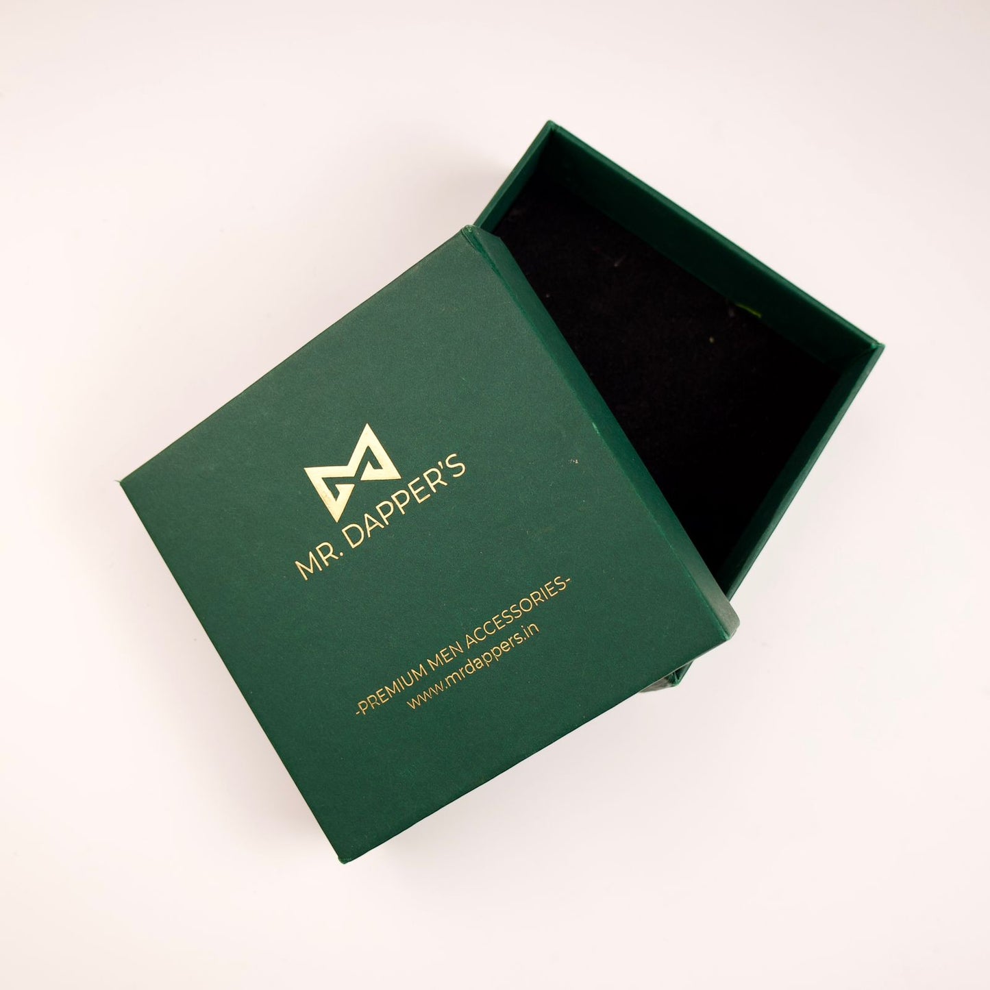 Square Silver Matrix Stud For Men (1 Piece)