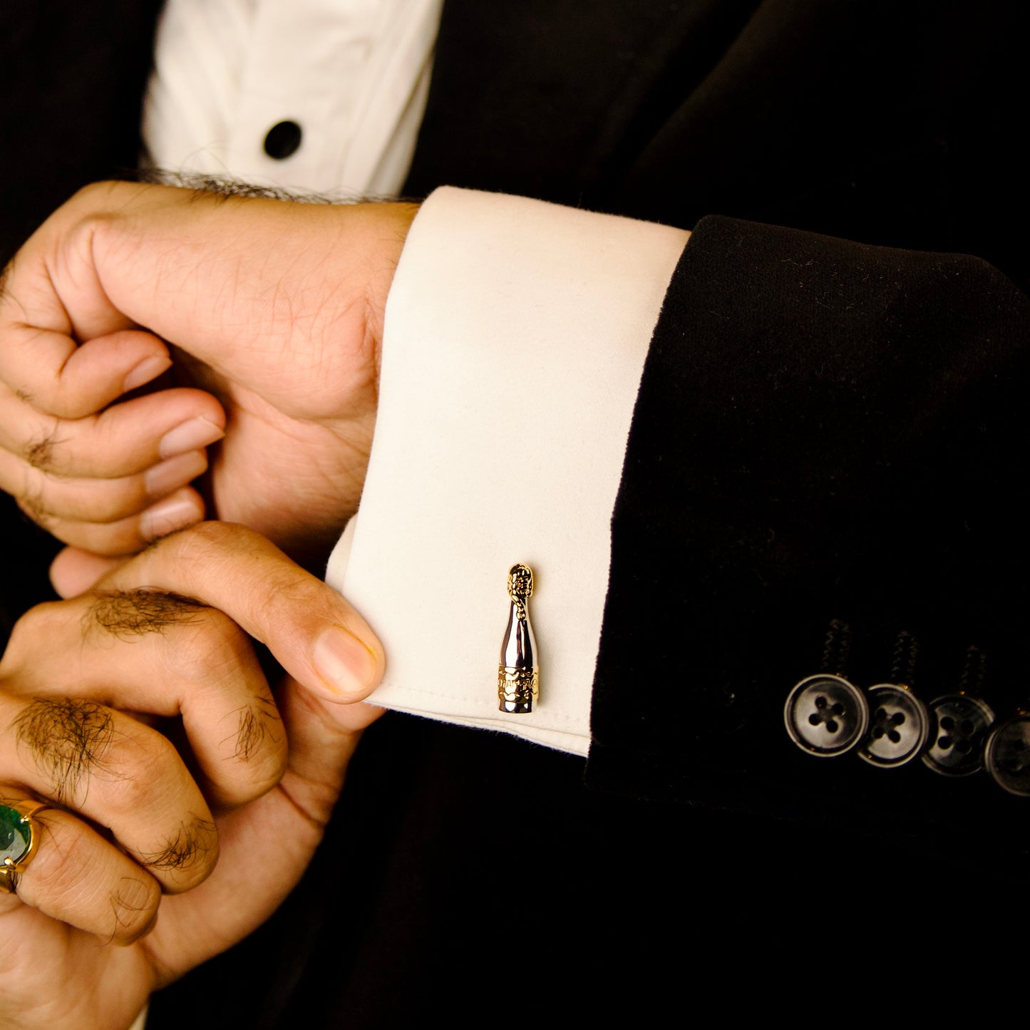 Champagne Toast Cufflinks