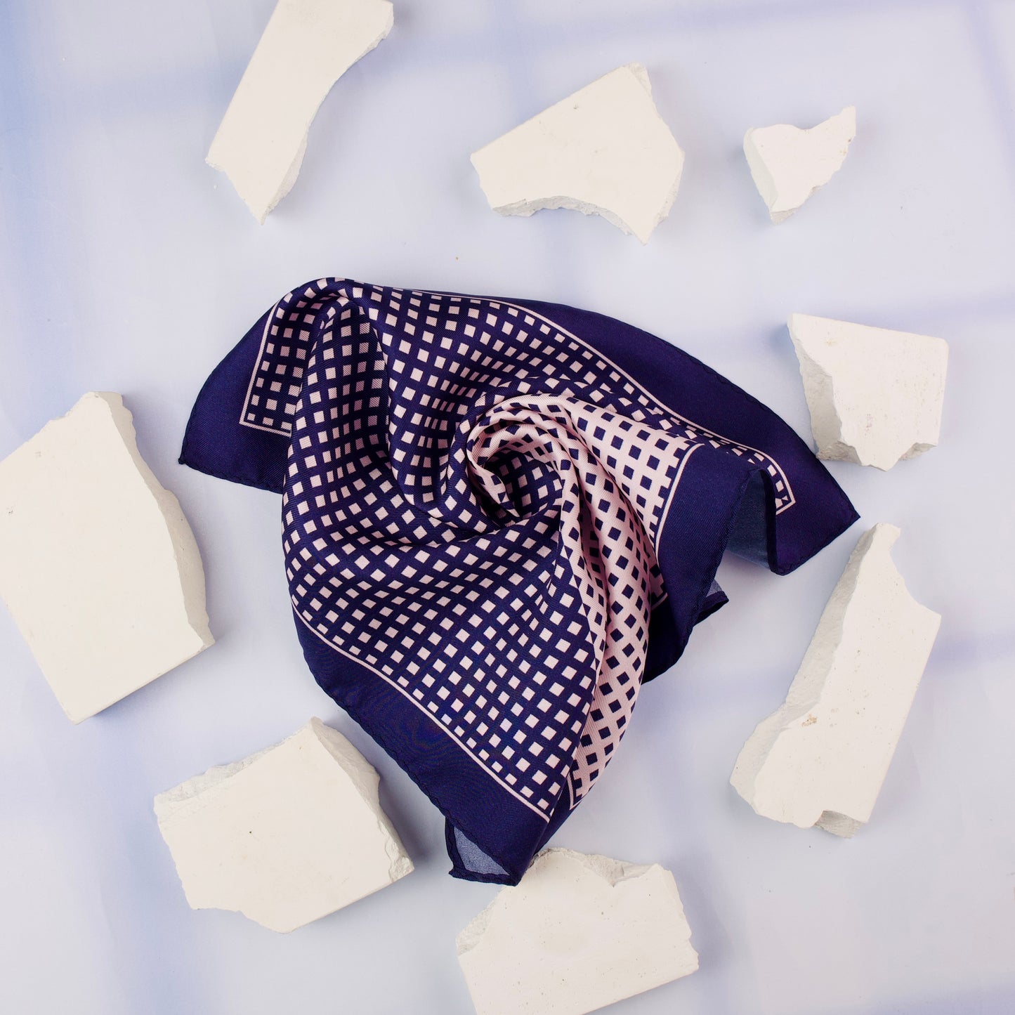 Lilium Silk Pocket Square