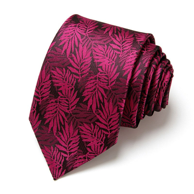 Hot Pink Blossom Delight Necktie