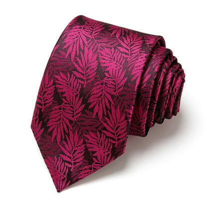 Hot Pink Blossom Delight Necktie
