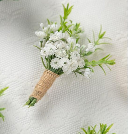 Whisper Of White Brooch