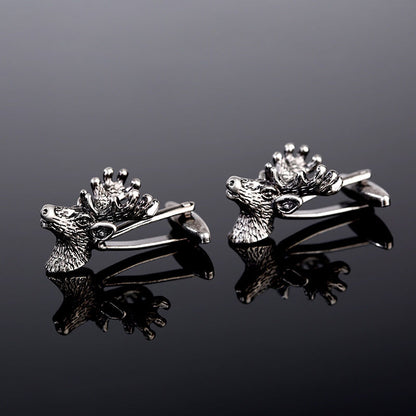 The Deer Heads Cufflinks