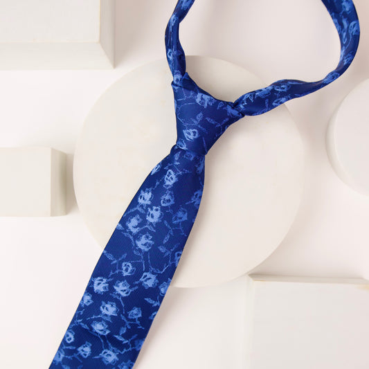 Blue Mosaic Tie