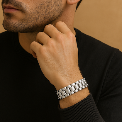 18 kt Gold Plated WatchLink Bracelet