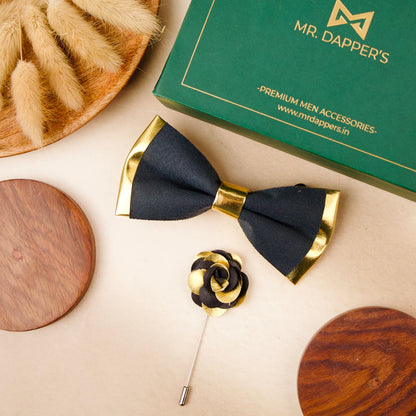 Lux Noir BowTie & Pin