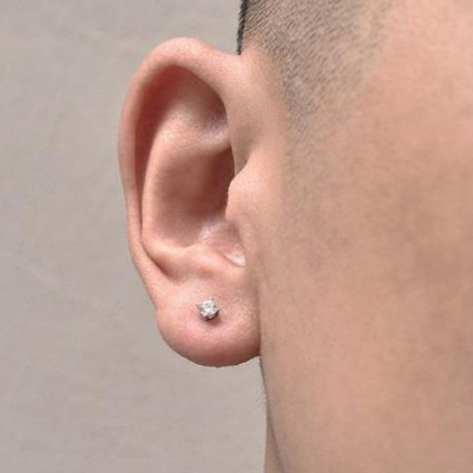 Mini Solitaire Stud For Men