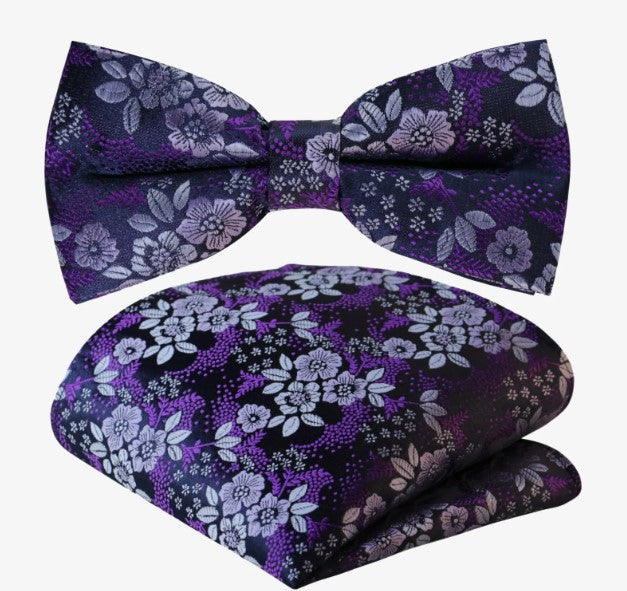 Men's Bow Tie & Pocket Square 