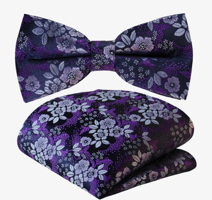 Men's Bow Tie & Pocket Square 
