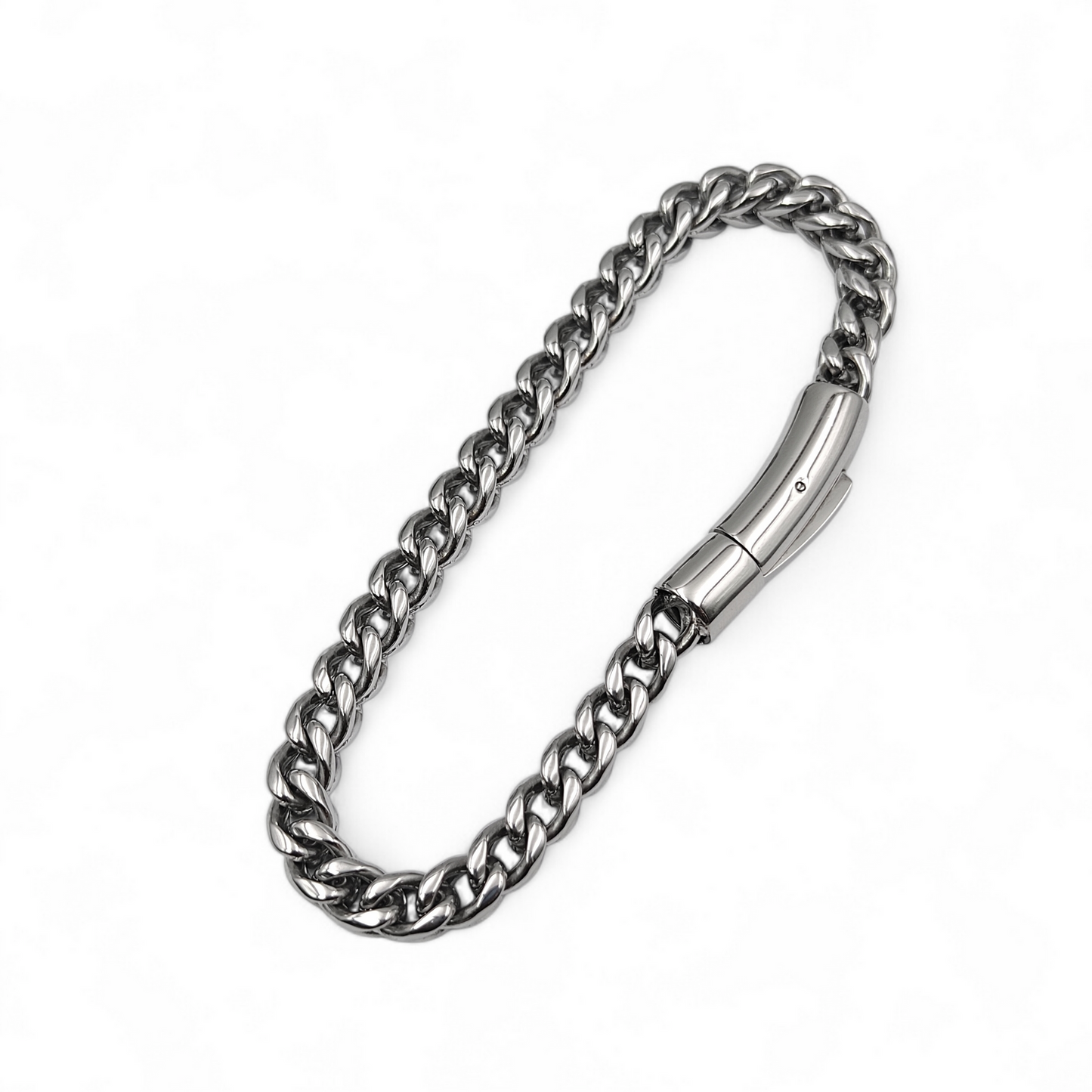 Mr. Dapper’s Lustré Link Bracelet (Stainless Steel)