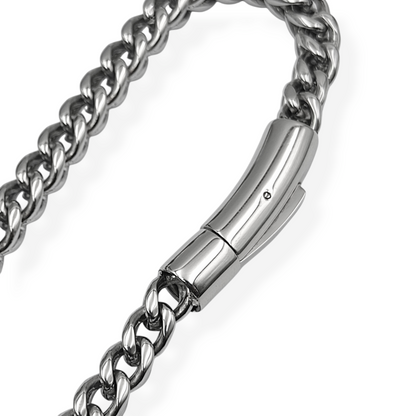 Mr. Dapper’s Lustré Link Bracelet (Stainless Steel)