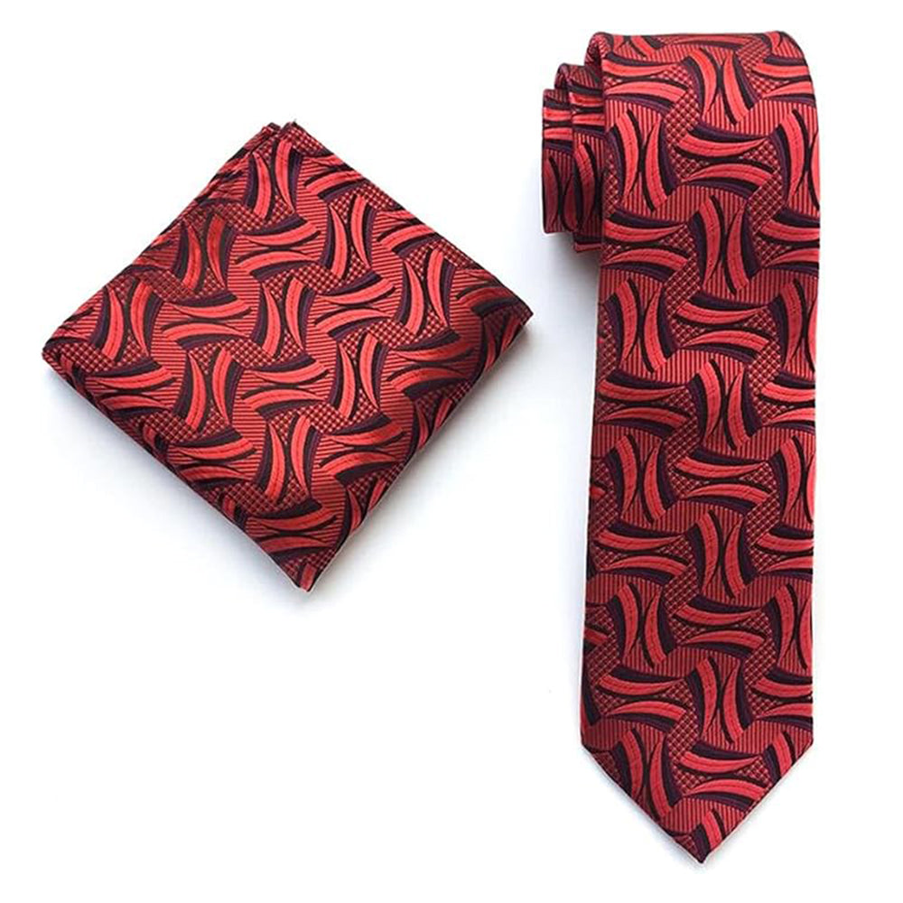 Premium men's tie and pocket square
Matching tie and pocket square for weddings
Men's fashion accessories
Sophisticated tie and pocket square combo