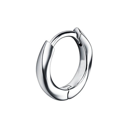 Urban Aura Silver Earring For Men  (1 Piece)