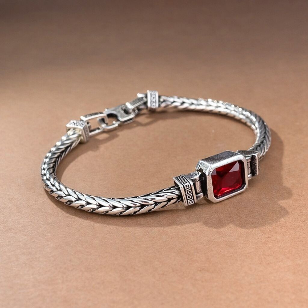 Manik Red Ruby Bracelet