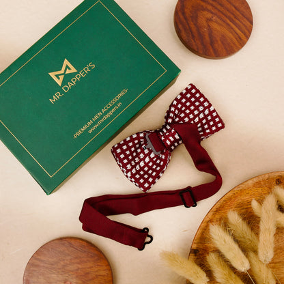 Crimson Weave Bow