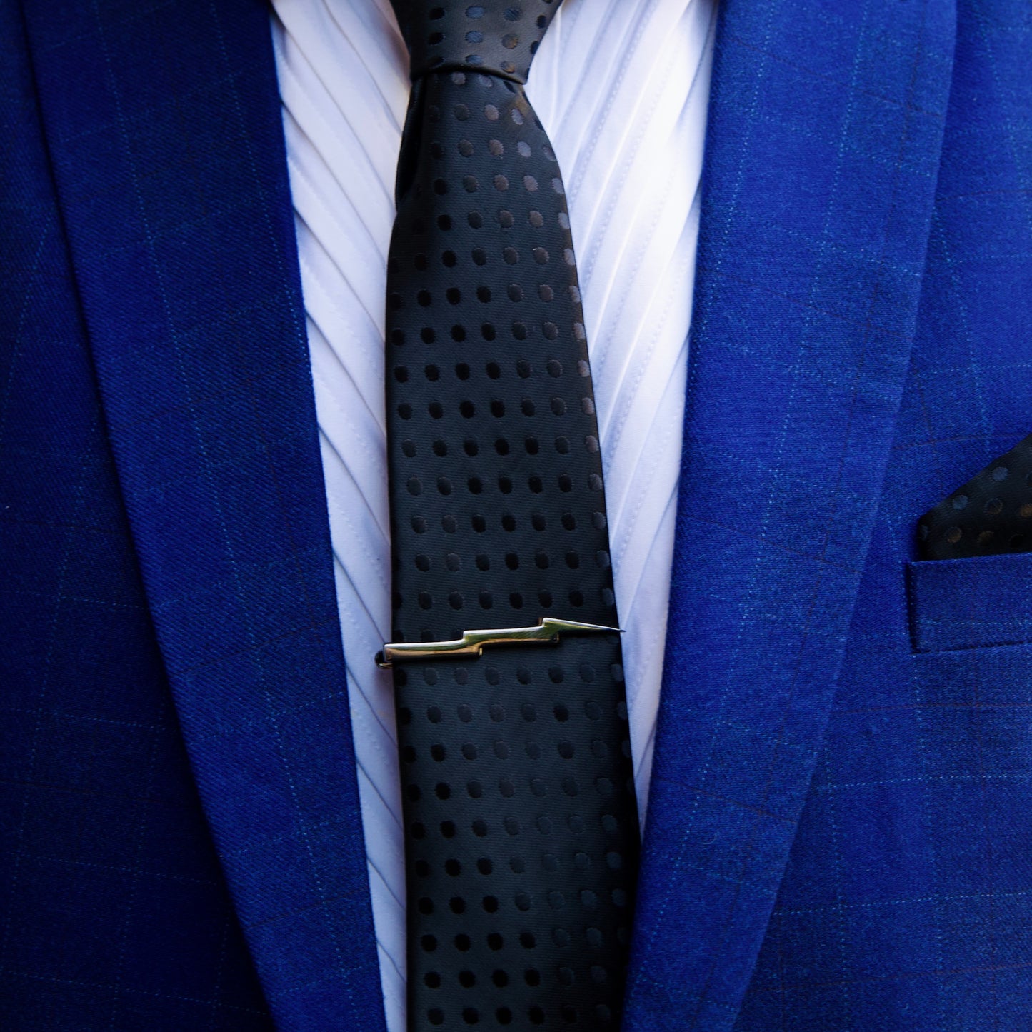Lightning Tie Clip