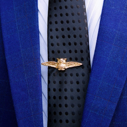 Peeking Owl Heritage Tie Pin