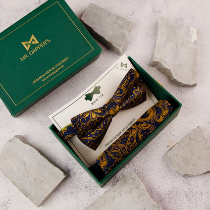 Wanderer Bow Tie & Pocket Square Set