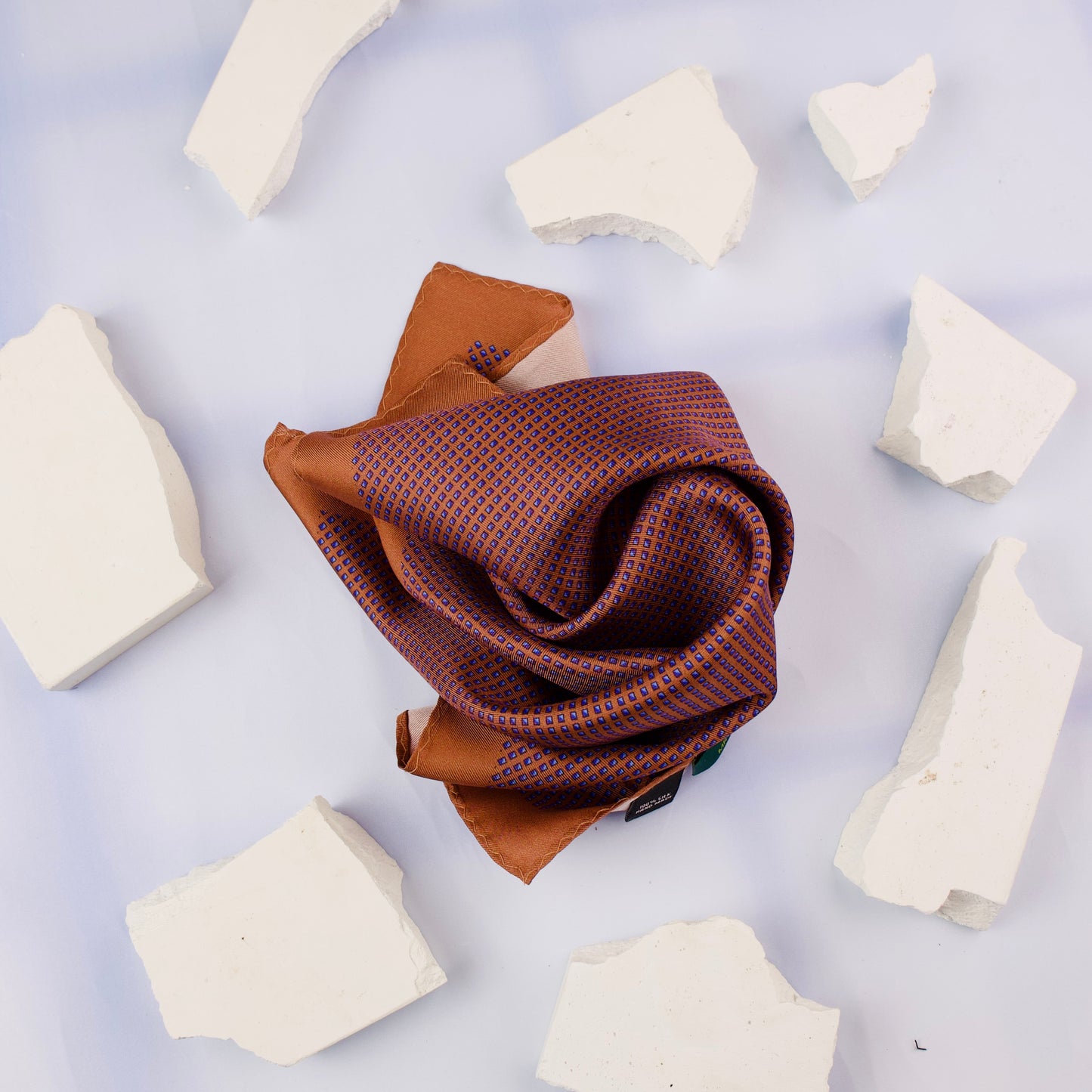 Golden House Silk Pocket Square