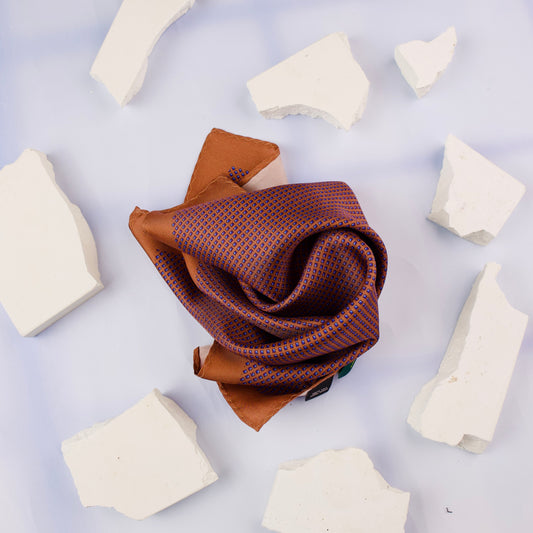Golden House Silk Pocket Square