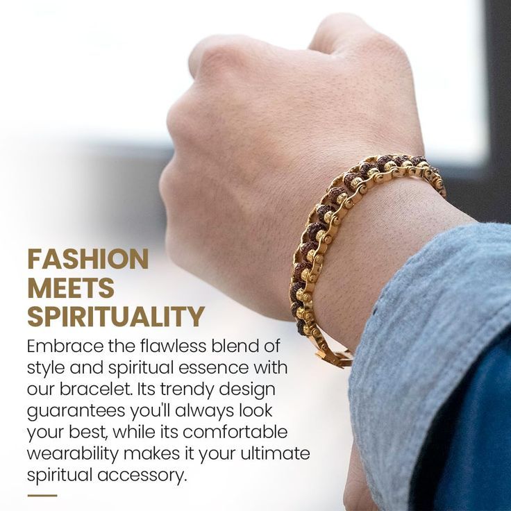 Rudra Mantra Bracelet (18k Gold Plated)